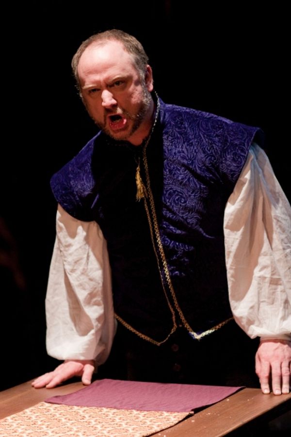 Peter Pryor as King Henry. Photo